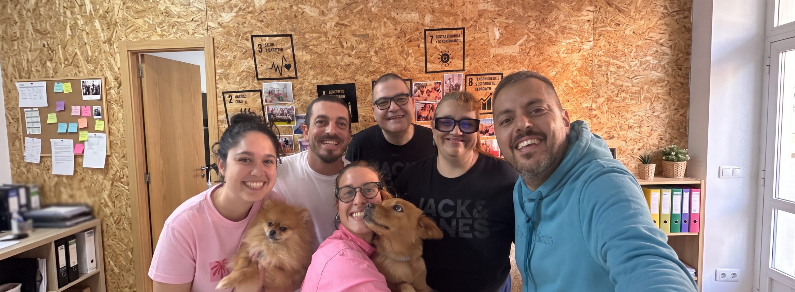 Imagen panorámica del equipo de CreaLab eliGe